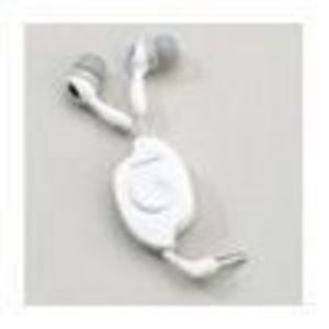 Brookstone Retractable Earbuds Earphone / Headphone