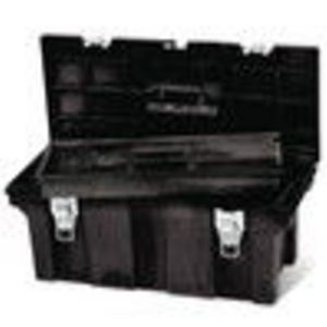 Rubbermaid Black Industrial 26" Tool Box (RCP7802BLA) Category: Tool Side Boxes Tool Storage Supplies