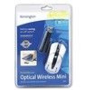 Kensington : Optical PocketMouse Wireless Mini Mouse, Two-Button/Scroll, Metallic -:- Sold as 2 Pack... (KMW722142PACK)