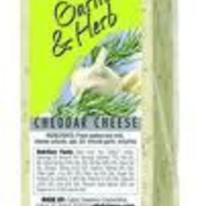 Cabot Cheese Garlic and Herb Cheddar Cheese