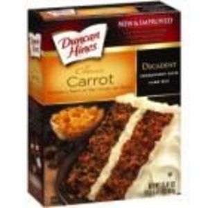 Duncan Hines Decadent Classic Carrot Cake