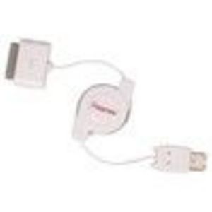Insten Brand Retractable [2-in-1] 1394 Firewire Cable (DAPPIPODDAT7) for Apple iPod including iPod 1st Generation /...
