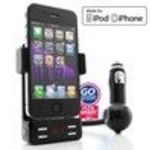 Pro Power GOgroove FlexSMART 4i Car Mount System Hi-Fi FM Transmitter and Charger for Apple iPhone and iPod (N...