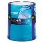 Imation 100PK TDK DVD+R 4.7GB 16X-BRANDED SPINDLE - 48521 16x Spindle