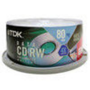 TDK (CD-RW80CB25) Storage Media