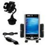 Dell Axim x51v Auto Cup Holder with Car Charger - Uses Gomadic TipExchange