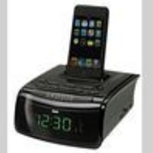 Audiovox A-V RC59I RCA RC59I Alarm Clock Radio With iPod Dock - Black
