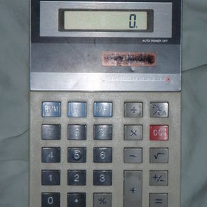 Sharp - EL-334 Solar Cell Calculator