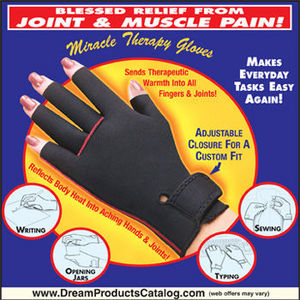 DREAM PRODUCTS MIRACLE THERAPY GLOVES