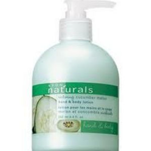 Avon NATURALS Cucumber Melon Hand and Body Lotion