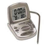 Taylor TruTemp Digital Cooking Thermometer with Probe and Timer