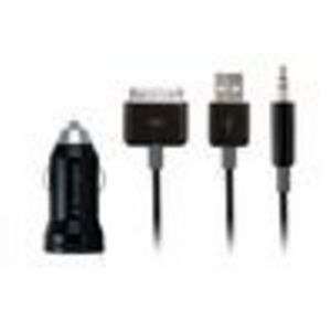 Kensington 2-in-1 Charger and Audio Cable (K39204US) for iPhone/iPod