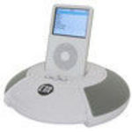 CTA Digital IP-RS2 Ipod Round Speaker With Docking Battery Charger, Docking Station