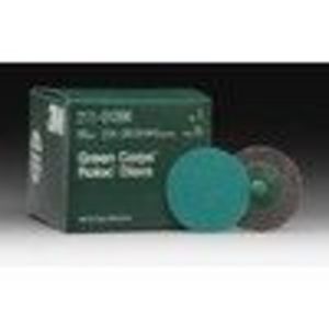 3M (MMM1396) 2in. Green Corps Roloc Discs 50 Grit