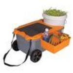 Fiskars 6220 Sit And Store Garden Caddy With Built-In Seat (Fiskars Brands)