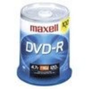 Maxell (638014) 16x DVD-R Spindle (100 Pack)