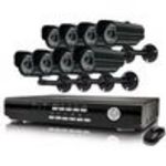 Swann Alpha D03C6 SWA43-D3C6 8 Channel H.264 DVR and 8 CCD Weather Resistant camera