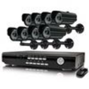 Swann Alpha D03C6 SWA43-D3C6 8 Channel H.264 DVR and 8 CCD Weather Resistant camera