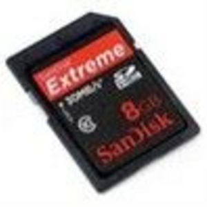 SanDisk 8GB Extreme Class10 SDHC Memory Card (Bulk Package) + USB2.0 High Speed Card Reader