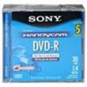 Sony (5DMR30R1H) (5DMR30L1H) 2x DVD-R Jewel Case Storage Media (5 Pack)