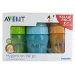 Philips Avent Value Pack Toddler Cups - 5 pack Assorted Colors Baby Bottle