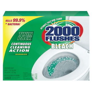 WD-40 2000 Flushes Bleach Automatic Bowl Cleaner