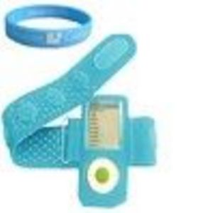 Blue Workout Armband Arm Band for Apple Ipod Nano 5th Generation with Wristband