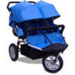 X-Tech Outdoors CityX3 Twin - Blue Jogger Stroller