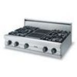 Viking Pro VGRT3626B Stainless Steel (Gas) 36 in. Cooktop
