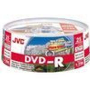 JVC VD-R47HPS25 DVD-R Spindle (1188627000) 16x Media (25 Pack)