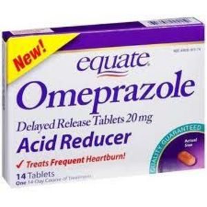 Equate Omeprazole Delayed Release Tablets 20Mg Acid Reducer