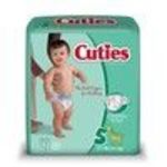 Cuties Jumbo Pack Diaper, Size 5, 108-Count