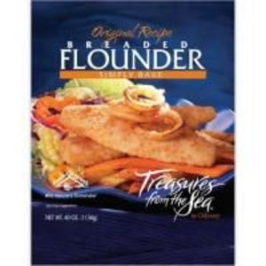 Treasures from the Sea Breaded Flounder