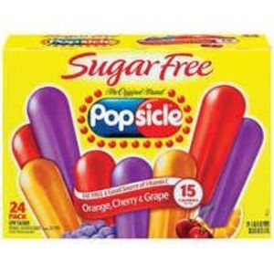Popsicle Brand Sugar Free Popsicles