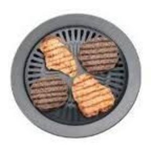 Chefmaster Non-Stick Smokeless Indoor Stovetop Barbeque Grill