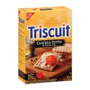 Nabisco - Triscut Cracked Pepper and Olive Oil
