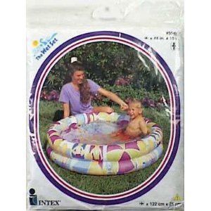 Intex 48 X 10 Inflatable Circles Kiddie Pool By Intex - 8GA Toy