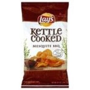 Frito-Lay - Frito Lay Lay's Kettle Cooked Potato Chips, Mesquite BBQ Flavored, 8.5 oz