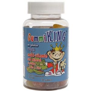 Gummi King Multivitamin & Mineral, Vegetables, Fruits & Fiber Gummies