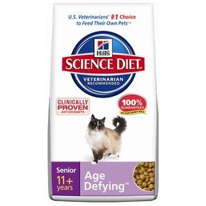 Hill's Science Diet Senior 11+ Age Defying Cat Food Reviews
