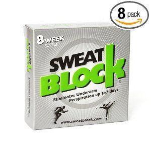 SweatBlock Antiperspirant Wipes