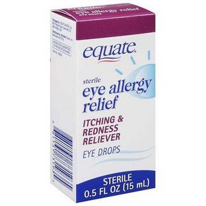 Equate Eye Allergy Relief Itching & Redness Reliever Eye Drops