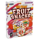 Global Brands - Wild Crazy Fruit Snacks, Assorted Flavors