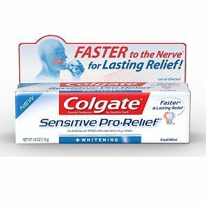 Colgate Sensitive Pro Relief + Whitening Cool Mint Toothpaste
