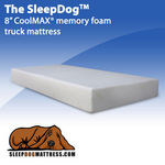 SleepDogMattress CoolMAX 8" Memory Foam Truck Mattress