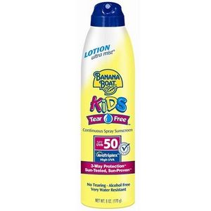Banana Boat Kids Tear-Free Continuous Spray Sunscreen SPF 50
