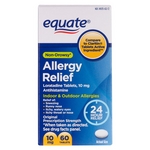 Equate Non-Drowsy 24 Hour Allergy Relief Loratadine Tablets