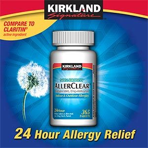 Kirkland Signature AllerClear Loratadine Tablets