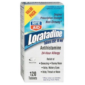 Rite Aid Loratadine Antihistamine Tablets