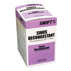 Swift Sinus Decongestant Tablets